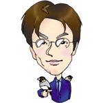 E氏の似顔絵